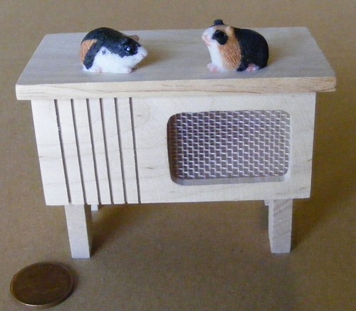 Dolls house natural finish - natural,