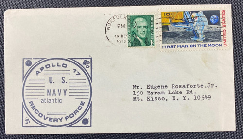 1972 usa apollo xvii us - apollo,