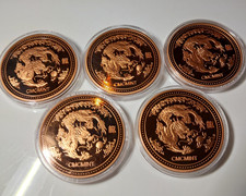 1  Ounce Pure Copper Bullion