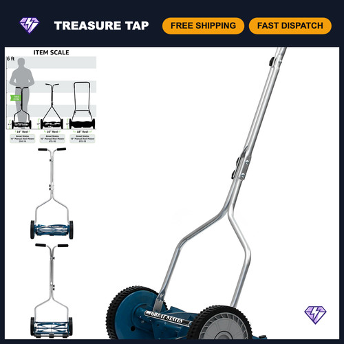 Push reel lawn - reel,