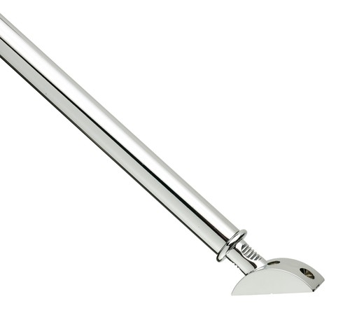 Steel metal spindles chrome - metal, /