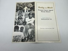 Muhammad Ali Signed Program