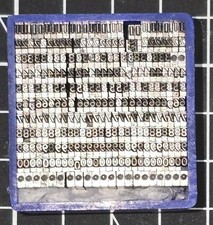 8pt gill sans numbers - 8pt,