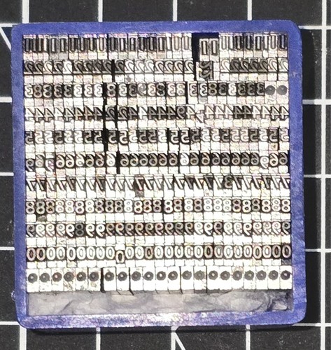8pt gill sans numbers - 8pt,
