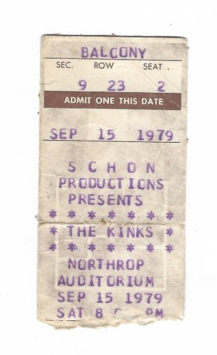 The kinks 79 minnapolis - kinks, 9/15/79