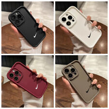 Nike 'Swoosh' Silicone Phone Case For Apple iPhone 12 13 14 15 16 Pro/Max