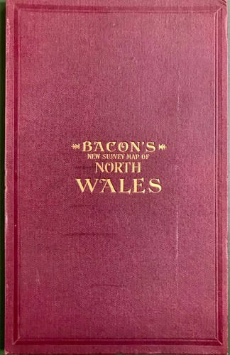Bacon new survey map of - bacon's,