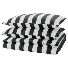 IKEA DUVET COVER 100% COTTON BEDDING SET QUILT COVERS SINGLE DOUBLE KING