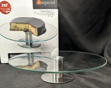 Imperial 12” Glass Cake