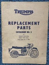 TRIUMPH Replacement parts Catalogue Twenty one (3TA) Speed Twin 5TA