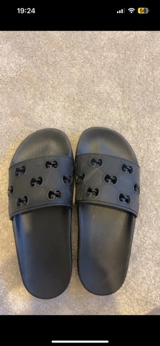 Gucci sliders black - gucci,