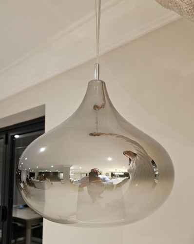 Glass pendant light - light, fitting
