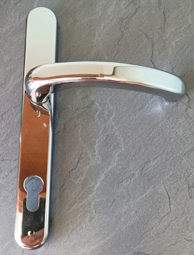 Polished chrome external door - polished,