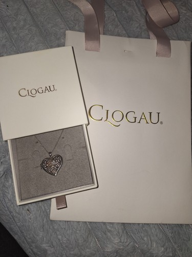 Clogau silver necklace rose - clogau,