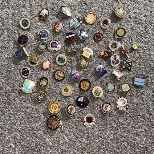 Joblot bowling badges mixed - bowling,