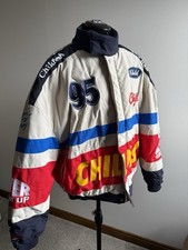 TGF Childish The Turbo Collection Racer Bomber Jacket, Size Small