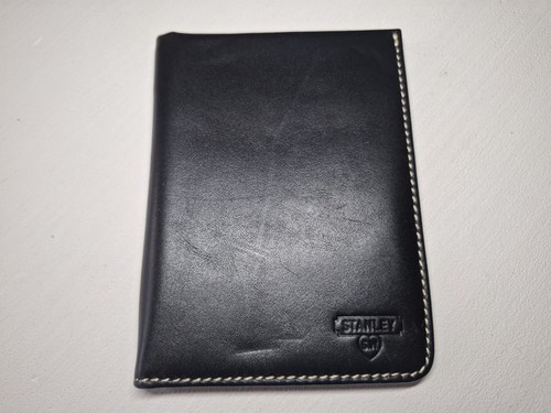 Stanley black genuine leather - black,