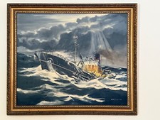 Oil Painting Hull Trawler St