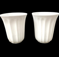 Hotel Chocolat x 2 Ceramic Pod Cups for the Velvetiser Andrew Wicks Design Pair