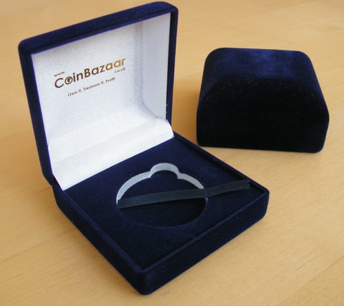Coin display case deluxe - coin,