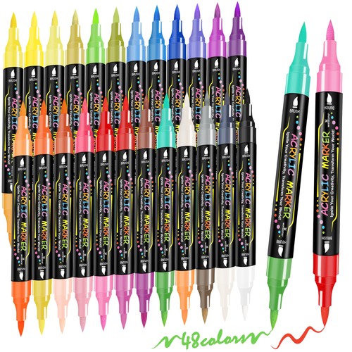 Colors dual tip acrylic - dual,