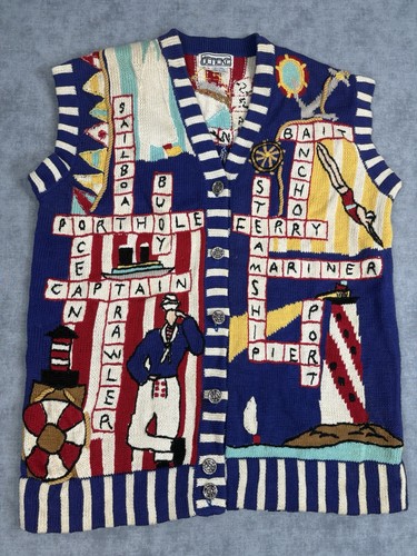 Berek2 nautical sweater vest - berek2,