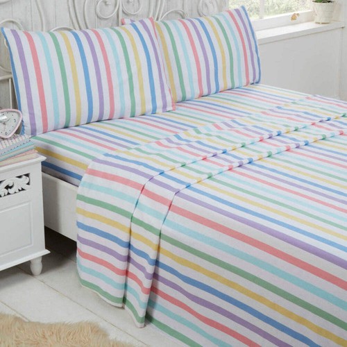 Candy stripe brushed cotton - stripe,
