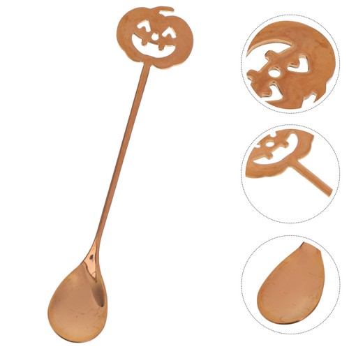 Pumpkin head spoon retro bar - pumpkin,