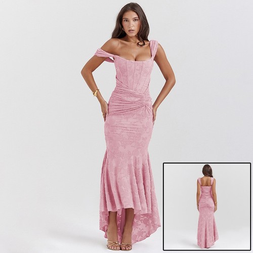 Mozision off shoulder backless - mozision, off-shoulder