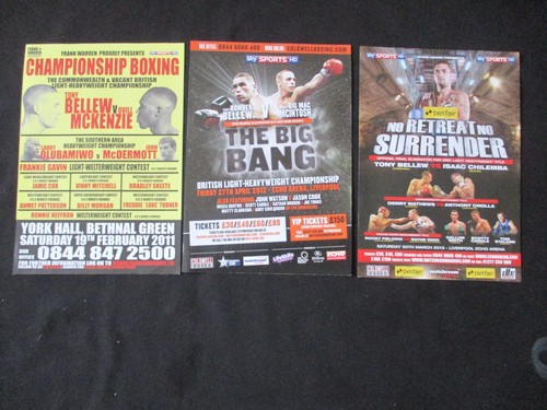 Tony bellew bundle of - -,