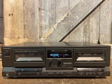 Technics RS-TR212 Stereo Twin Double Cassette Tape Deck Dolby Black Working
