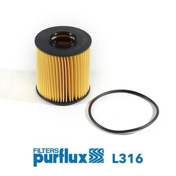 Oil filter l316 purflux - l316,