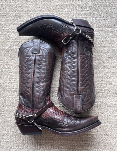 Dan post men - post, brown