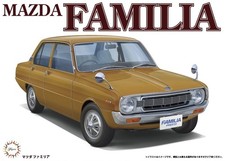 Fujimi ID-318 1/24 Scale Model Sport Car Kit Mazda Familia Presto 1300 FA3 Sedan