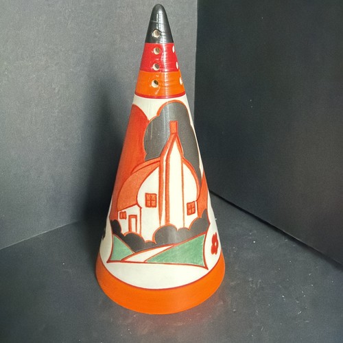 Clarice cliff bizarre red - clarice,