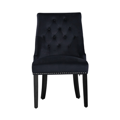 Velvet dining chair - dining, door