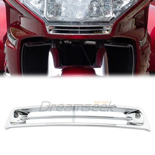 Chrome lower headlight grille - chrome,