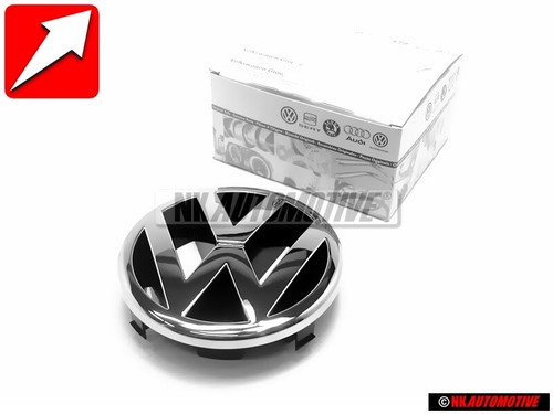 Genuine front grill badge - front,