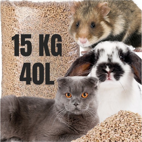 Premium cat litter - wood, pellet