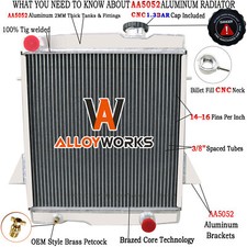 Row radiator for 1969 - radiator,
