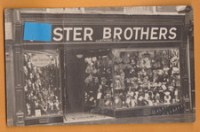 Warwickshire- Foster Brothers Clothing Shop front, Coventry.  c1930's   Postcard