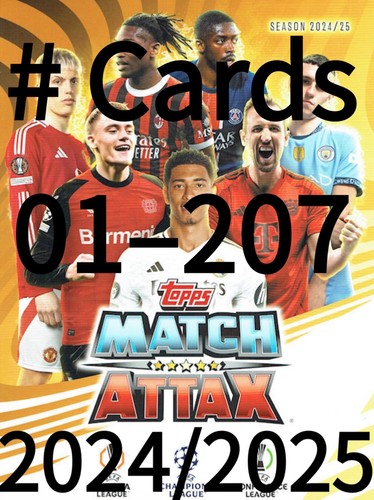 Cards 001 207 match - match, attax