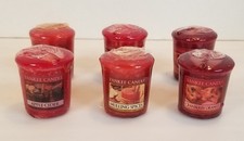 Yankee Candle Lot Of 6 Votive
