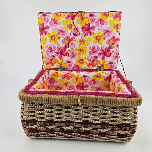 Vintage woven sewing - vintage,