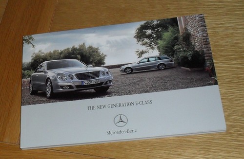 Mercedes class brochure 2006 - mercedes, e