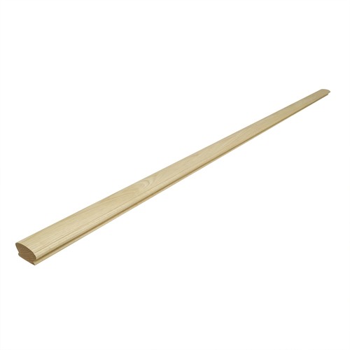 120 red oak stair handrail - oak,