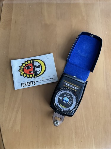 Gossen lunasix camera light - 3,