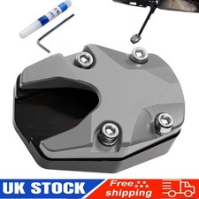 Motorcycle Bike Kickstand Extender Foot Side Stand Support Plate Extension Pad