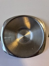 Chichester England Stainless Steel Mixing Salad fruit serving Bowl Vintage MCM