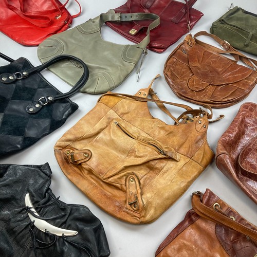 Ladies leather handbags - leather,